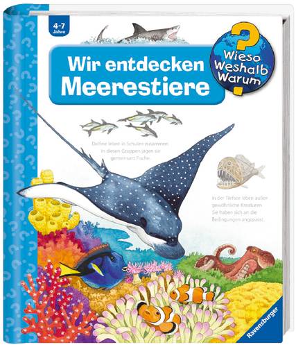 Ravensburger Wieso? Weshalb? Warum? 27: Wir entdecken Meerestiere 32643 1St. von Ravensburger