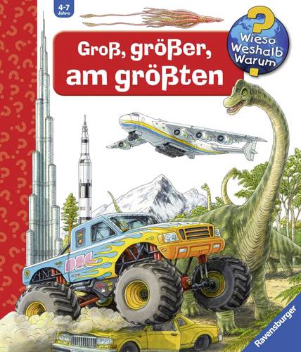 Ravensburger Wieso? Weshalb? Warum? Sonderband Groß, größer, am größten (Riesenbuch) 32670 1St. von Ravensburger