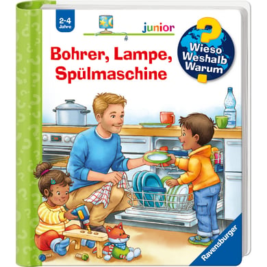 Ravensburger Wieso? Weshalb? Warum? junior, Band 76: Bohrer, Lampe, Spülmaschine von Ravensburger