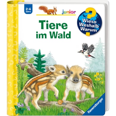 Ravensburger Wieso? Weshalb? Warum? junior, Band 77: Tiere im Wald von Ravensburger