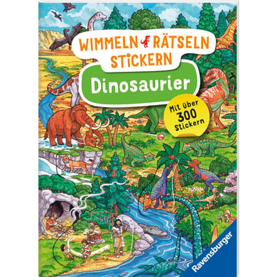 Ravensburger Wimmeln, Rätseln, Stickern: Dinosaurier von Ravensburger