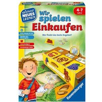 Ravensburger 24985 - Wir spielen Einkaufen - Spielen und Lernen für Kinder, Lernspiel für Kinder ab 4-7 Jahren, Spielend Neues Lernen für 2-4 Spieler Ravensburger 24985 - Wir spielen Einkaufen - Spielen und Lernen für Kinder, Lernspiel für Kinder ab 4-7 Jahren, Spielend Neues Lernen für 2-4 Spieler von Ravensburger Verlag GmbH
