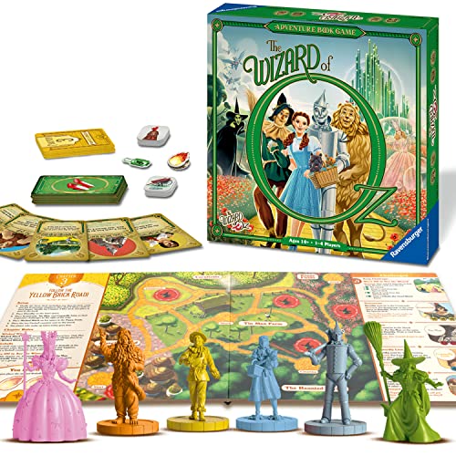 Ravensburger Wizard of Oz Abenteuerbuchspiel für Kinder ab 10 Jahren - Arbeiten Sie zusammen, um den Film durchzuspielen von Ravensburger