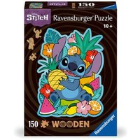 WOODEN Puzzle - Disney Stitch - konturgeformtes Holzpuzzle mit 150 Teilen WOODEN Puzzle - Disney Stitch - konturgeformtes Holzpuzzle mit 150 Teilen von Ravensburger Verlag GmbH