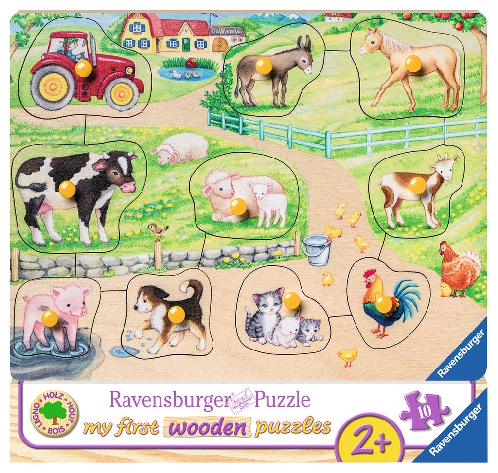 Ravensburger Wooden Puzzle - My First Wooden Puzzles 10 Teile Puzzle Ravensburger-03689 Ravensburger Wooden Puzzle - My First Wooden Puzzles 10 Teile Puzzle Ravensburger-03689 von Ravensburger