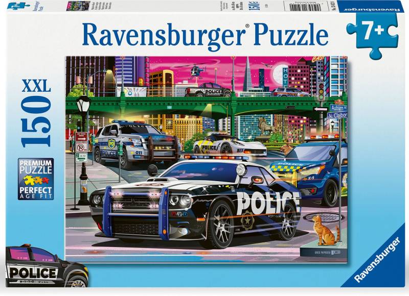 Ravensburger XXL Puzzle Police On Patrol 150 Teile von Ravensburger