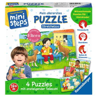 Ravensburger ministeps® Mein allererstes Puzzle: Streichelzoo von Ravensburger