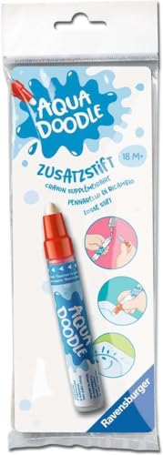 Ravensburger ministeps 4185 Aqua Doodle Zusatzstift - Zubehör für Aqua Doodle-Malsets, fleckenfreies erstes Malen mit Wasser für Kinder ab 18 Monaten, 12,3 x 1,7 x 1,7 cm von Ravensburger