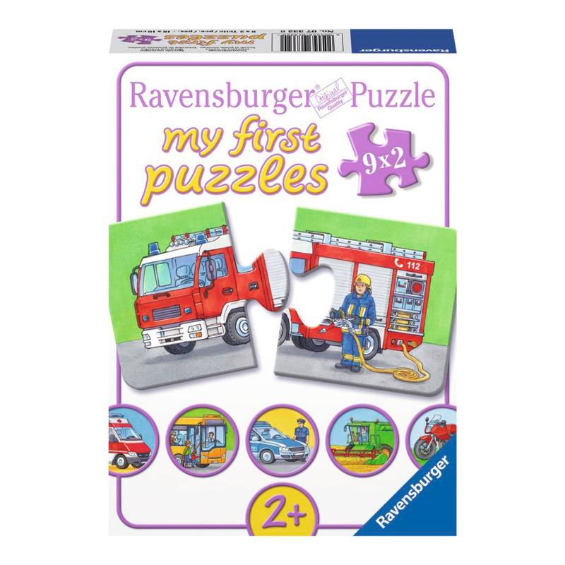 Ravensburger my first puzzles - Einsatzfahrzeuge von Ravensburger