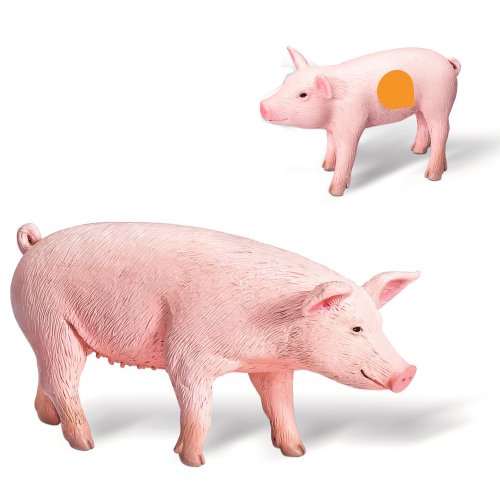 Ravensburger tiptoi® 2-teiliges Set Spielfiguren Schweinefamilie mit Schwein & Ferkel von Ravensburger