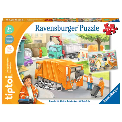 Ravensburger tiptoi® Puzzle für kleine Entdecker: Müllabfuhr von Ravensburger