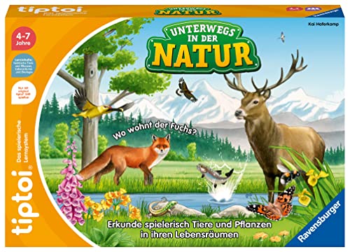 Ravensburger Brettspiel tiptoi Unterwegs in der Natur von Ravensburger