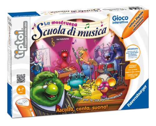 Ravensburger tiptoi 00574 – Spiel Die Mostruosa Schule der Musik von Ravensburger