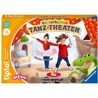 Ravensburger 00128 - tiptoi® active, Kunterbuntes Tanz-Theater, Bewegungsspiel, Lernspiel von Ravensburger