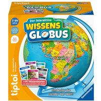 Ravensburger 00107 - tiptoi® Der interaktive Wissens-Globus, Lern-Globus von Ravensburger