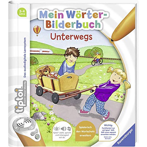 Ravensburger tiptoi Mein Wörter-Bilderbuch Unterwegs Lernbuch von Ravensburger