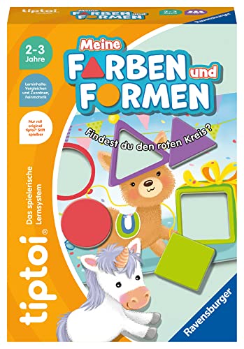 Ravensburger tiptoi Spiel 00168 - Meine Farben und Formen, Lernspiel für Kinder ab 2 Jahren - Ostergeschenke für Kinder von Ravensburger