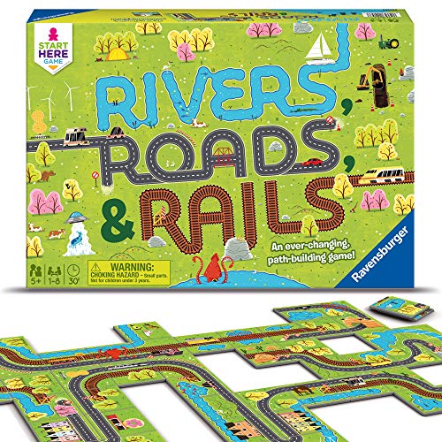 Rivers Roads & Rails Game von Ravensburger