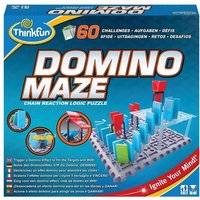 ThinkFun - 76373 - Domino Maze, das kniffelige Logikspiel mit dem Dominoeffekt für Jungen und Mädchen ab 8 Jahren ThinkFun - 76373 - Domino Maze, das kniffelige Logikspiel mit dem Dominoeffekt für Jungen und Mädchen ab 8 Jahren von Ravensburger Verlag GmbH