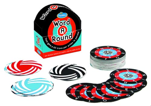 ThinkFun Word A Round Kartenspiel für Kinder, Wörter und Sprachkenntnisse, ab 10 Jahren von ThinkFun