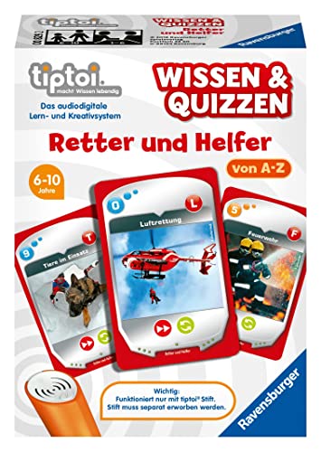 Tiptoi Wissen & Quizzen. Retter Und Helfer von Ravensburger