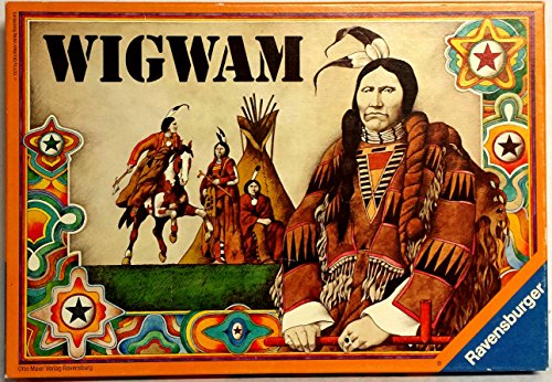 WIGWAM - zwei Indianerstämme geraten aneinander [Brettspiel]. von Ravensburger