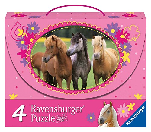 Wunderschöne Pferde (Kinderpuzzle), Puzzlekoffer von Ravensburger