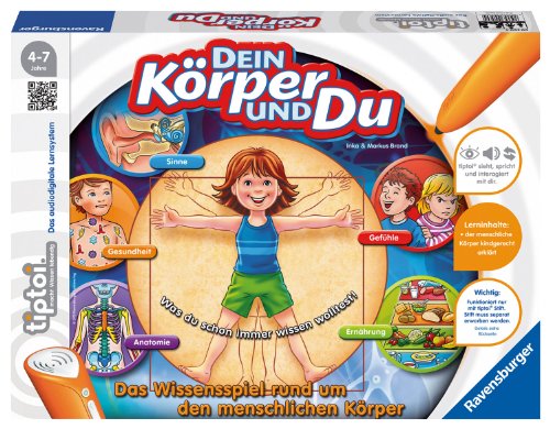 tiptoi® Dein Körper und du: Das Wissensspiel rund um den menschlichen Körper von Ravensburger