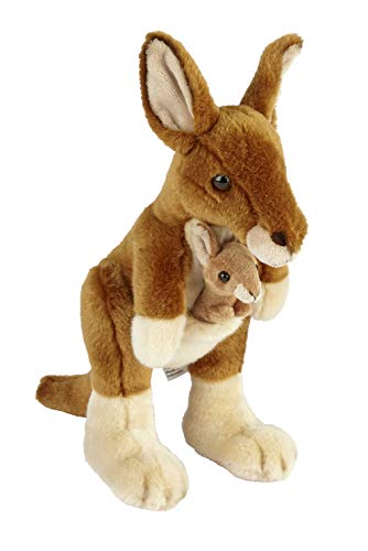 Ravensden Cuddly Soft Kangaroo with Joey Soft Toy 28cm von Ravensden