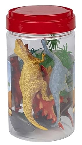 Ravensden Würfel mit 10 Stück Dinosaurier von Ravensden