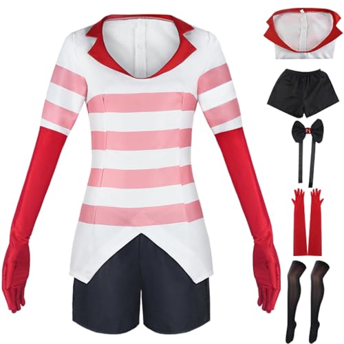 Raveparty Cosplay Kostüm, Cosplay Outfits, Halloween kostüm, Karneval Kostüm-Outfits, Faschingskostüme damen (A, 2XL) von Raveparty