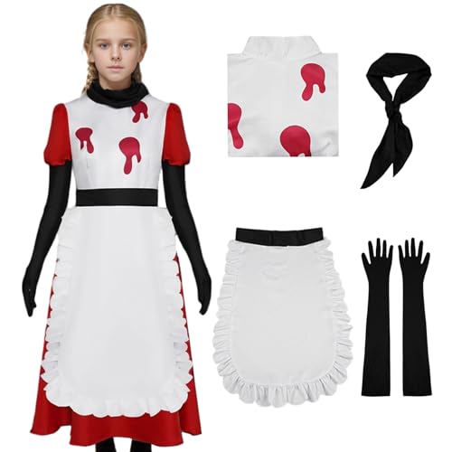 Raveparty Hazbin Hotel Cosplay Kostüm, Angel Dust Cosplay Outfits, Halloween kostüm, Karneval Kostüm-Outfits, Faschingskostüme damen (B, 2XL) von Raveparty