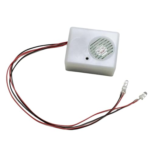 Geist mit Stimmaktivierung | Sound-Zubehör mit LED-Licht, gruseliges Scherzwerkzeug für Häuser und Fluchträume Geist mit Stimmaktivierung | Sound-Zubehör mit LED-Licht, gruseliges Scherzwerkzeug für Häuser und Fluchträume von Raxove