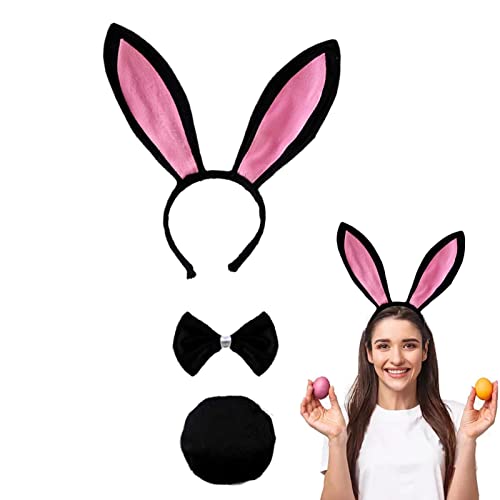 Hasenkostüm für Kinder, Osterhasenkostüm, Osterhasen-Kostüm, niedliches langes Stirnband mit Osterhasenohren, Kostümzubehör Hasenkostüm für Kinder, Osterhasenkostüm, Osterhasen-Kostüm, niedliches langes Stirnband mit Osterhasenohren, Kostümzubehör von Raxove