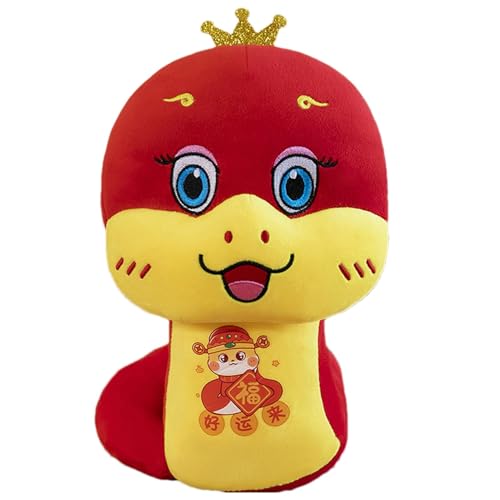 Plüsch-Schlange, chinesisches Jahr des Schlangenspielzeugs, traditionelles chinesisches Plüsch-Schlangenspielzeug, Plüschtier für Tische, Sofas, Plüsch-Schlange, chinesisches Jahr des Schlangenspielzeugs, traditionelles chinesisches Plüsch-Schlangenspielzeug, Plüschtier für Tische, Sofas, von Raxove