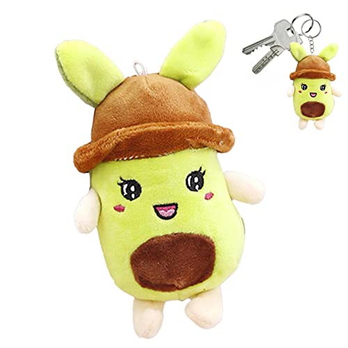 Raxove Avocado Schlüsselanhänger, niedliche Avocado-Geschenke für Mädchen – mit Schlüsselanhänger Avocado-Plüschpuppe, gefüllt mit Haken, Dekoration aus weichem grünem Obst für Auto, Schlüssel, Tasche Raxove Avocado Schlüsselanhänger, niedliche Avocado-Geschenke für Mädchen – mit Schlüsselanhänger Avocado-Plüschpuppe, gefüllt mit Haken, Dekoration aus weichem grünem Obst für Auto, Schlüssel, Tasche von Raxove