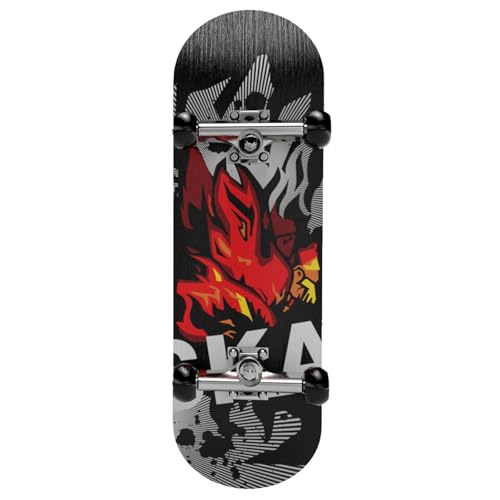 Raxove Finger- -Skateboard – -Finger-Skateboard-Spielzeug | Finger-Scooter-Spielzeug Mit 5-lagigem Ahornholz-Deck, Skateboard-Griffbretter Für Skateboard-Lernspielzeug, Partygeschenke, Neuartiges von Raxove