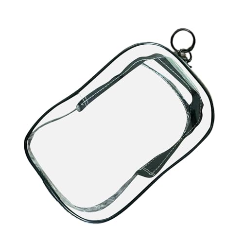 Raxove Goods Doll Case - 50g Transparent Pouch Goods Display Bag | Portable PU Clear Figure Display Bag Clear Doll Display Case Doll Display Storage Bag For Figures Storage Accessories von Raxove