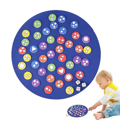 Raxove Passende Spielzeuge, Form-Matching-Spiel,Formpassendes Spielzeug-Erinnerungsspiel - Sensorisches Lernspielzeug zum Finden von Süßigkeiten in Form und Farbe, Spielzeug für Kinder im von Raxove