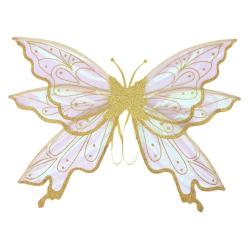 Raxove Sparkly Fairy Wings - Sparkly Fairy Wings Adult | Dress Up Fairy Butterfly Wings, Fairy Wings For Girls Women, Butterfly Wings Adults, Angel Wings Halloween Costume Dress Up Accessories von Raxove