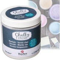 Chalky Finish Klarlack Ultramatt, 236ml, Versiegelung für d. Außenbeeich von Rayher Hobby GmbH