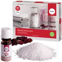 DIY-Set Badesalz "Rosenzauber", 3-teilig von Rayher Hobby GmbH