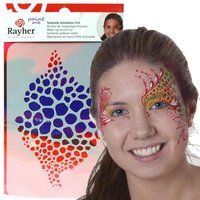 Paint Me - Schablone Fell, Profischminken leicht gemacht, immer wiederverwendbar von Rayher Hobby GmbH