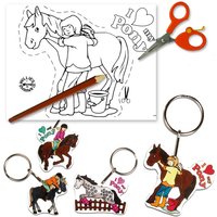 Schrumpffolien-Set My Pony 8tlg. für 4 tolle Schlüsselanhänger mit Ponys von Rayher Hobby GmbH