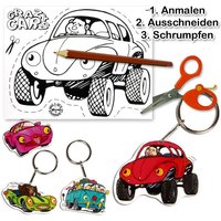 Schrumpffolien-Set mit Autos 8 -tlg. von Rayher Hobby GmbH