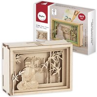 3D Geschenkbox, Enjoy, 11,5cm x 8,5cm von Rayher