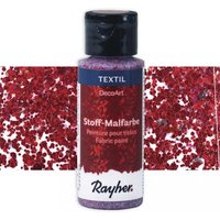 Rayher Glitzer-Stoffmalfarbe, verschiedene Farben, 59ml von Rayher