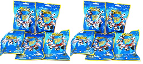 Rayman - Ravin Rabbids - Invade The World / Erobern die Welt - 10-Pack Blindbags - enthält 10 in Tüten verpackte Rabbid-Figuren (je ca. 6 cm), 20 Sammelkarten & 10 Sticker von Rayman