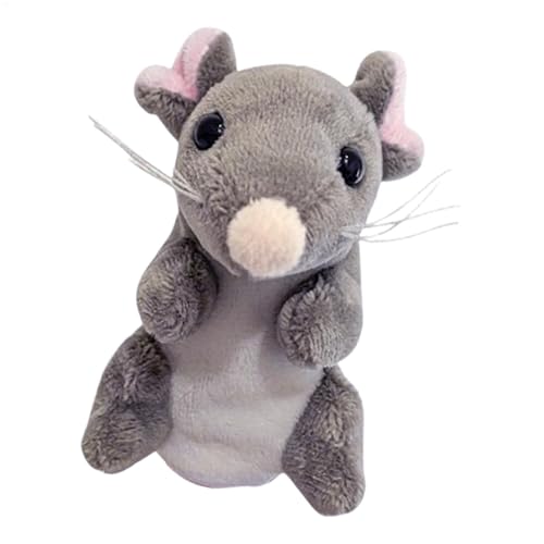 4 Stück Fingerpuppen Maus - 9 cm Klein Fingerpuppe Maus,Fingerpuppen Baby Maus,Fingerpuppe Die Maus,Die Sendung Mit Der Maus Fingerpuppe,Fingerpuppe Tier,Fingerpuppe Plüschpuppe Tier,Tier Handpuppe von Raypontia