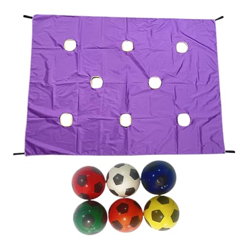 Raypontia 145×200cm Hole Tarp Team Building Aktivitäten Mit 6 Bälle, Outdoor Team Herausforderung Spielzeug, Teamspiele Gruppenaktivität Für Lernförderung Für Schule Firmen Training Garten Raypontia 145×200cm Hole Tarp Team Building Aktivitäten Mit 6 Bälle, Outdoor Team Herausforderung Spielzeug, Teamspiele Gruppenaktivität Für Lernförderung Für Schule Firmen Training Garten von Raypontia